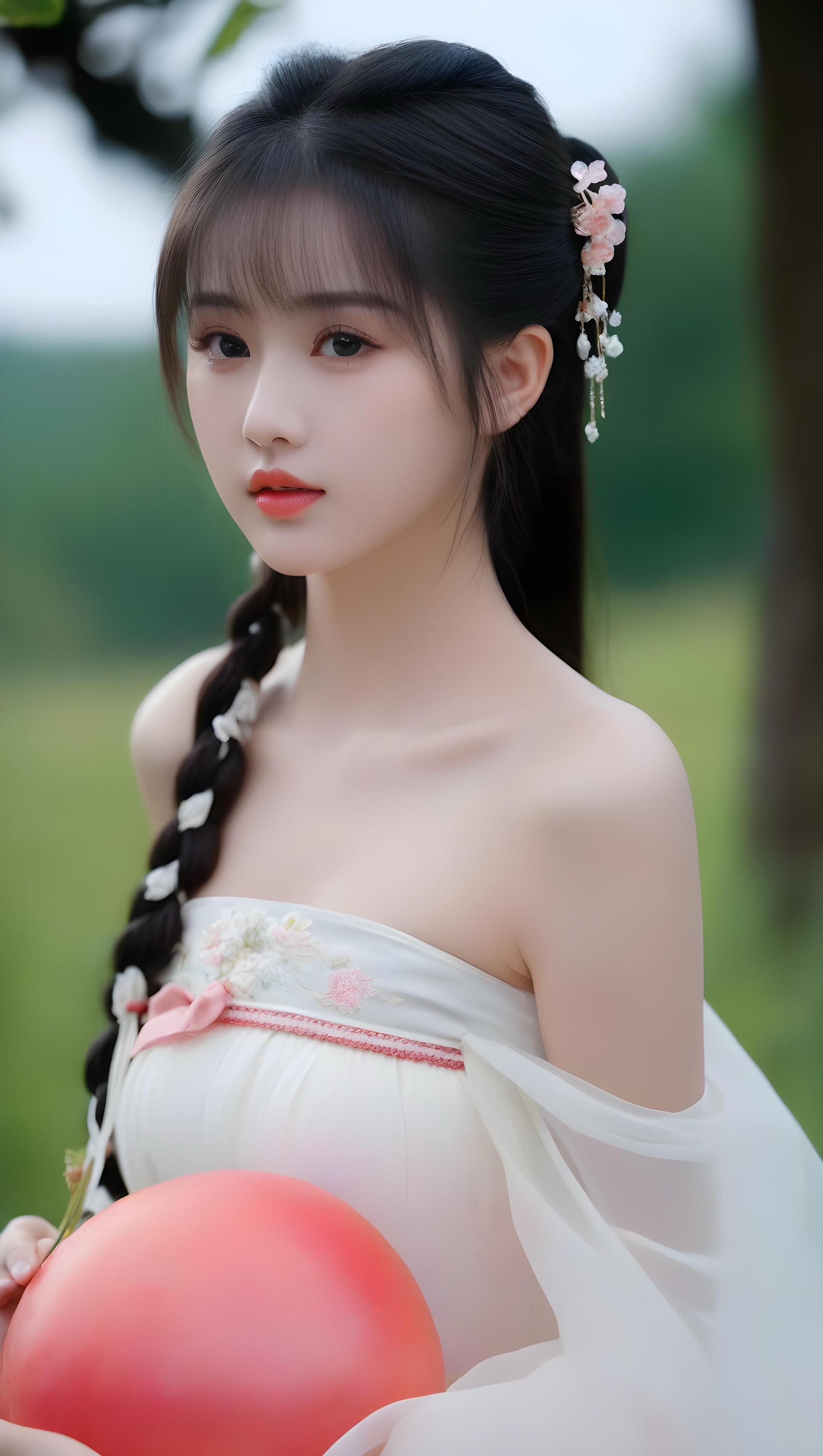 清纯甜美