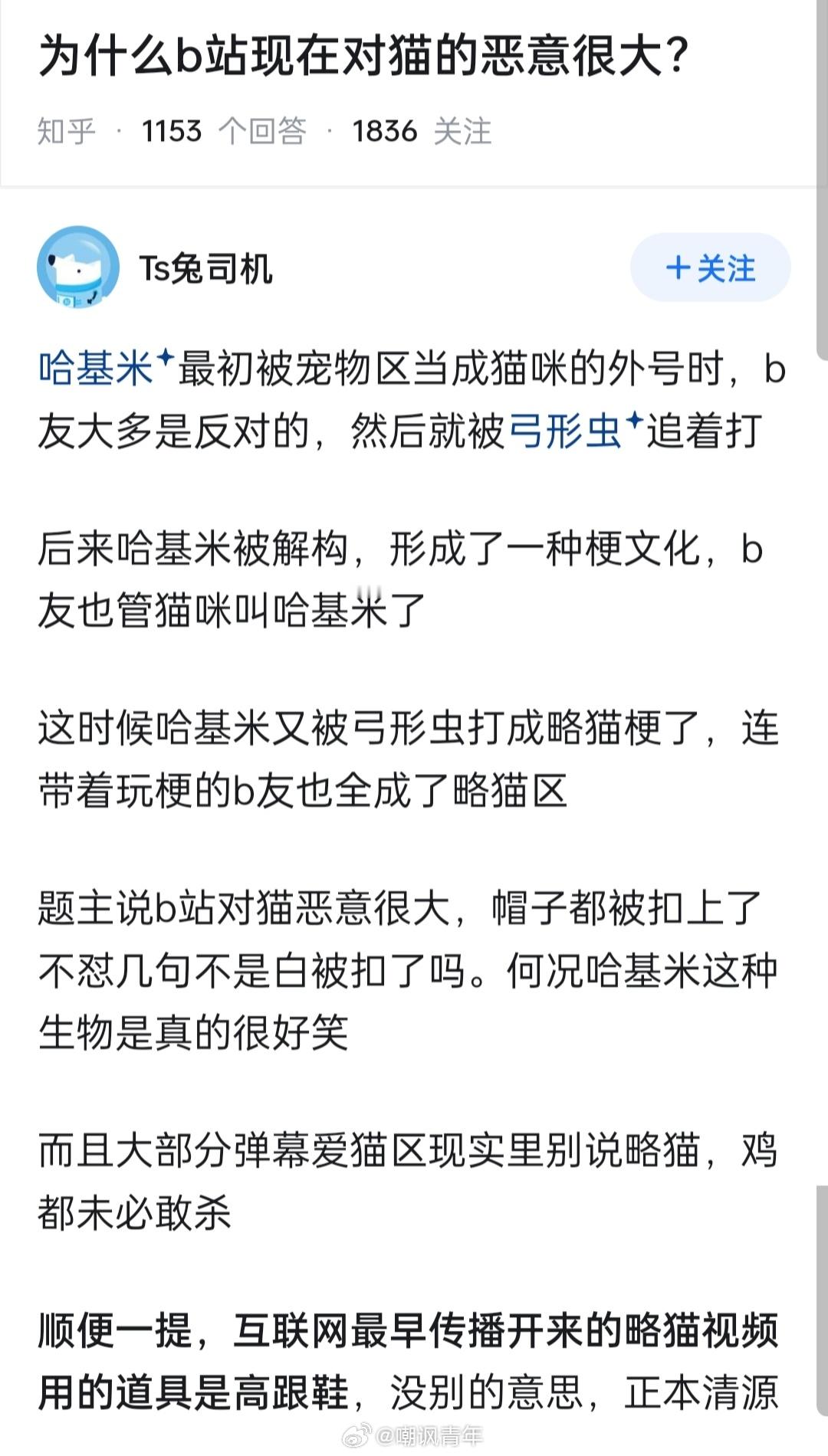 互联网最早传播开来的略猫视频用的道具是高跟鞋​​​