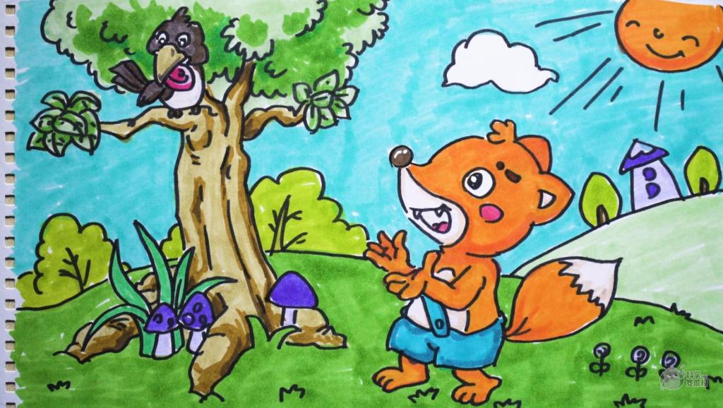 儿童儿简笔画_春天吧