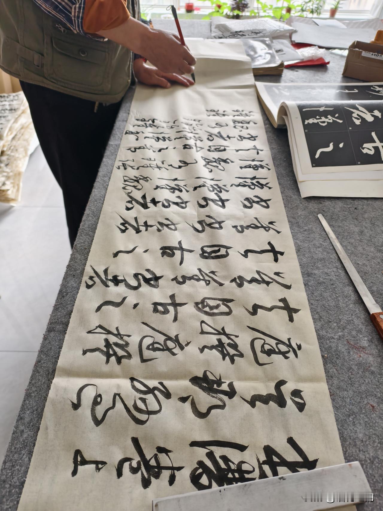 学草书必临经典！一直以来，王恒善先生主攻篆书，功底深厚。近日惊喜发现，先生