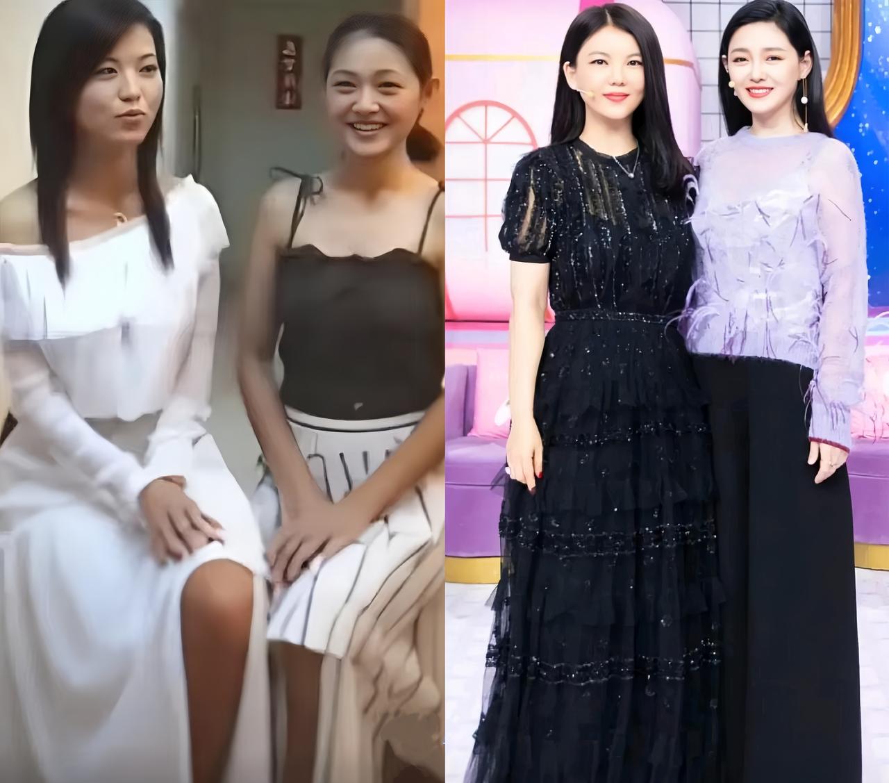 看大S和李湘同框的时候，明显大S的脸比李湘要小一圈。可我真觉得，很多观众对大S的