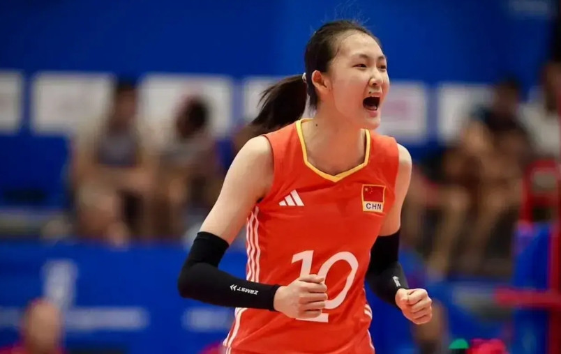 中国女排未来之星朱航霆。朱航霆虽然目前不在赵勇指导率领的中国女排成年队，但是她