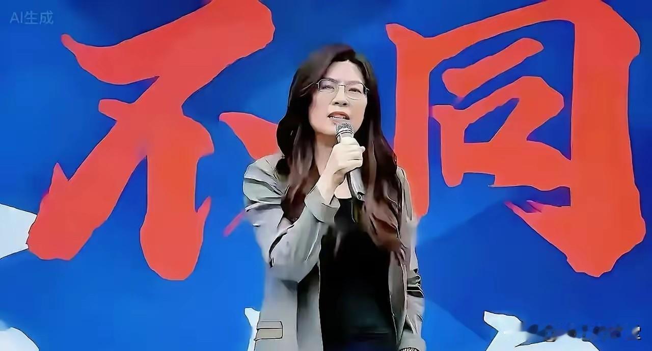 郑丽文：一口气五个中国真让人觉得台岛那么多政客男子竟无一个真男儿，因为他们就