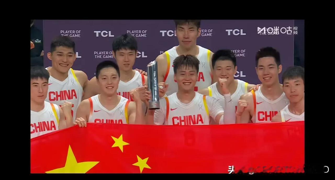 赵睿燃尽了自己所有能量，带领中国男篮大胜新西兰男篮，赵睿获得本场比赛最佳球员，实