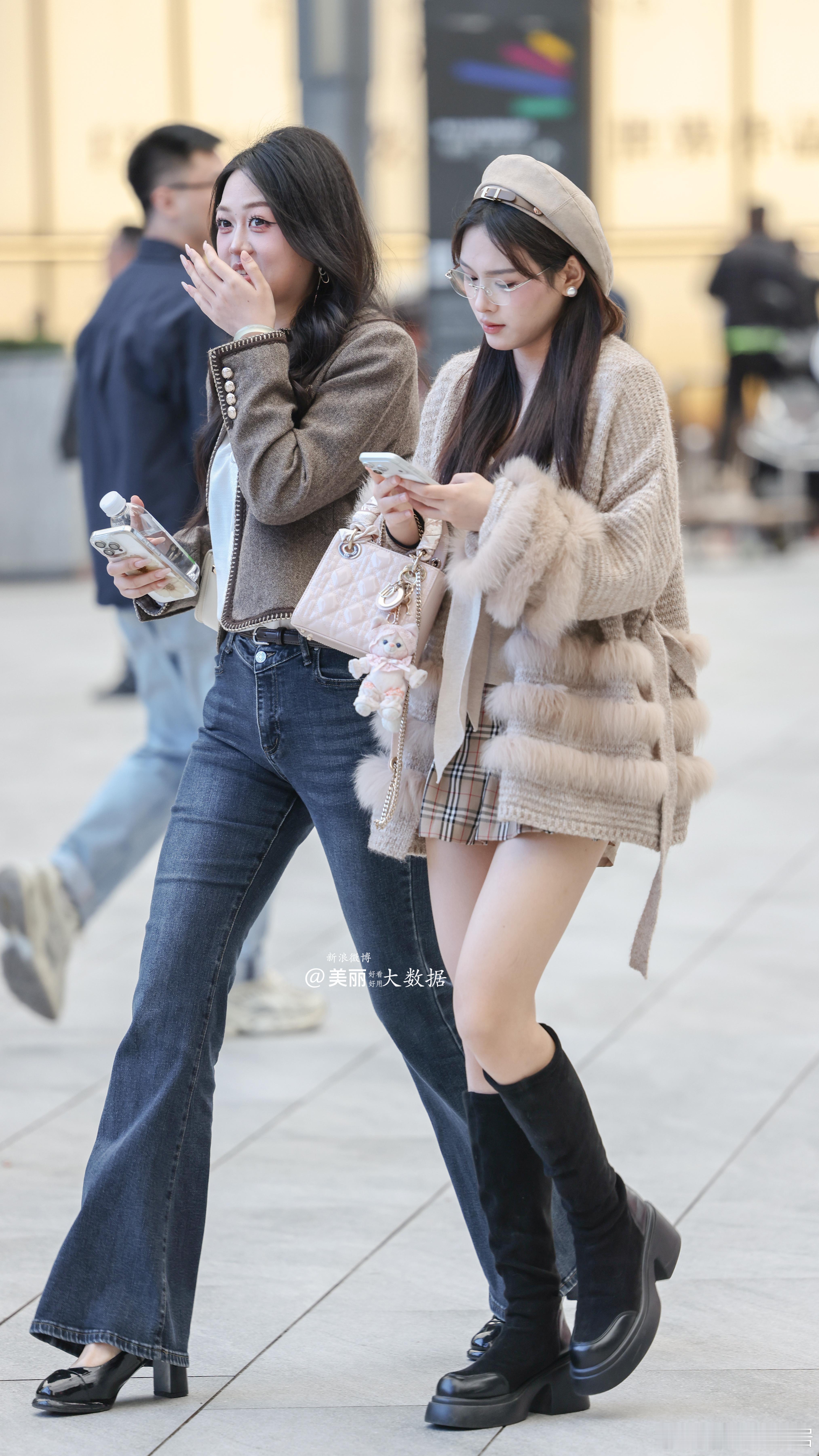 自然滴街拍搭。慢慢上秋冬装