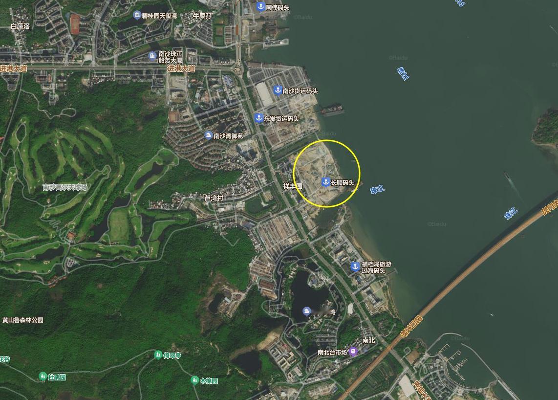 【南沙湾这个砂场终于要动了？？？】港湾街道官方发布推文，介绍4月10日下午，港湾