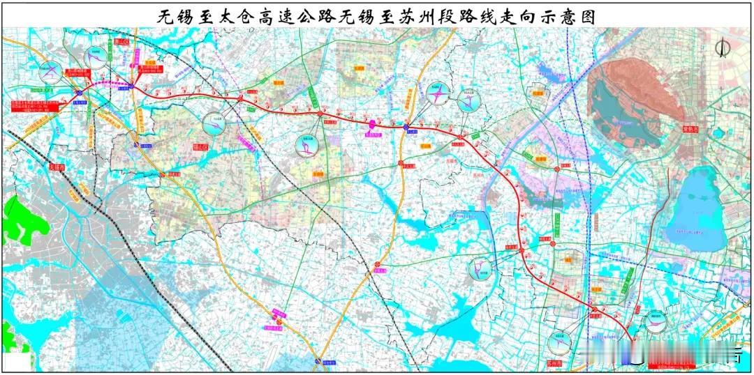 苏州无锡两地联手打造第二条入沪高速通道，它就是在建的锡太高速。在