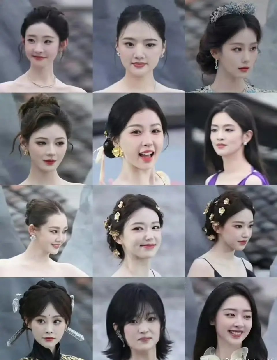 图中五官最普通的我一眼就看出来了