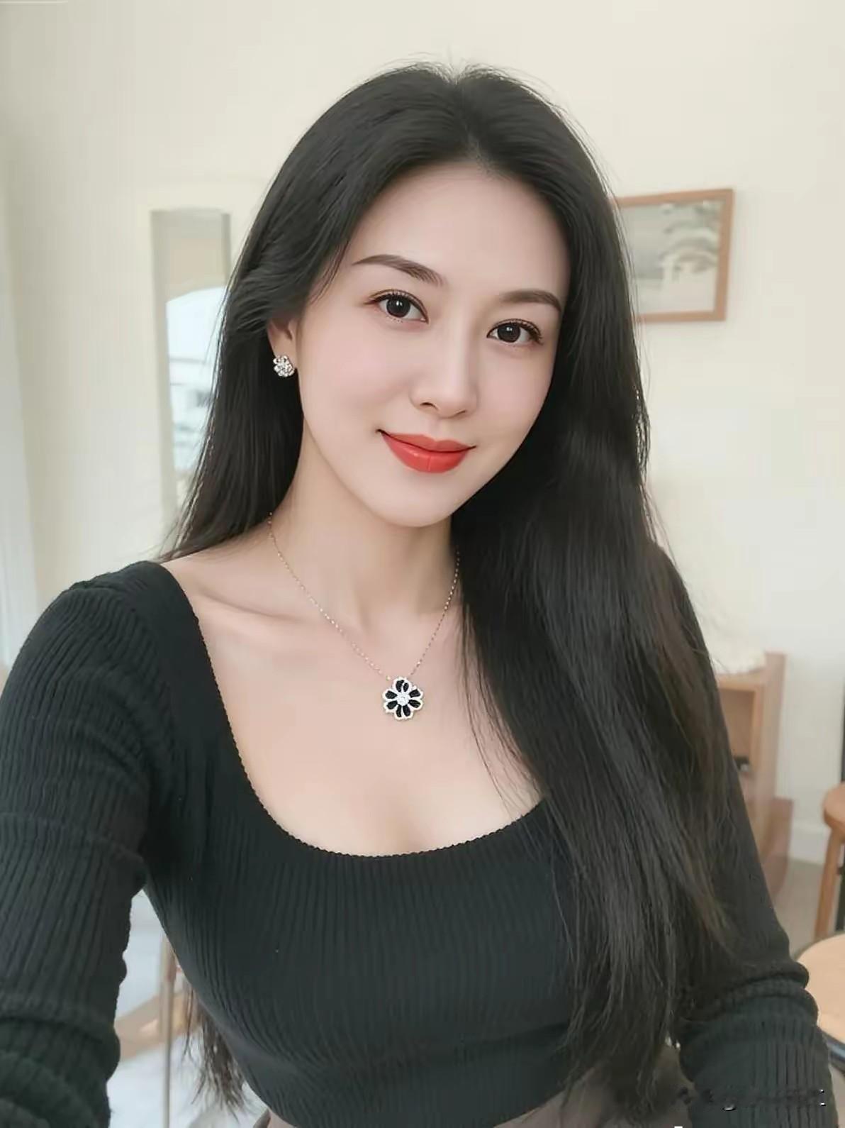 红妆美人笑，玉簪映窗明。