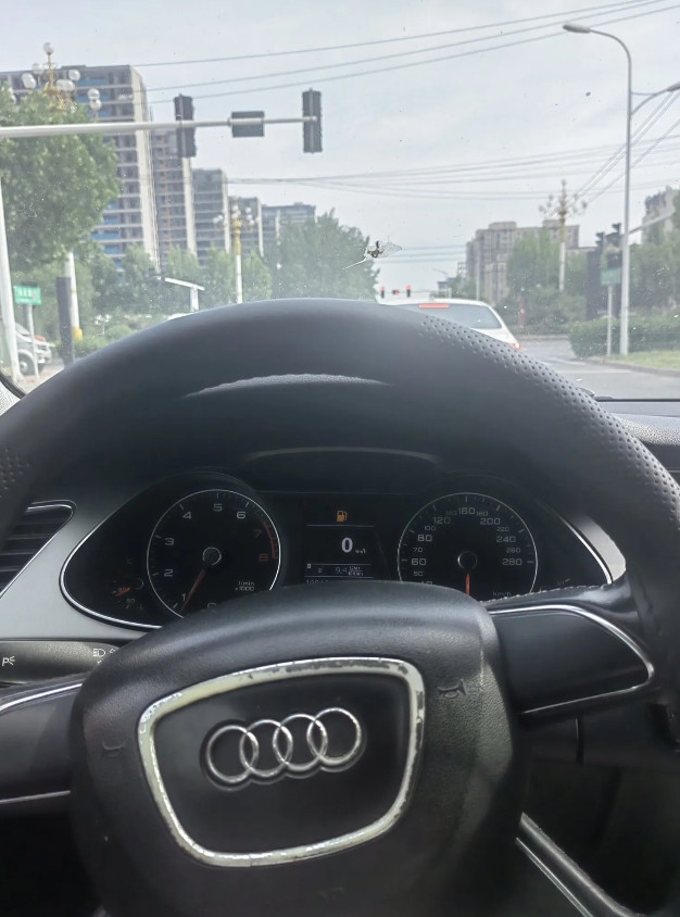 今天太尴尬了。领导问我会不会开车，我回答会。接着就随领导去修车店取车。到了地方，