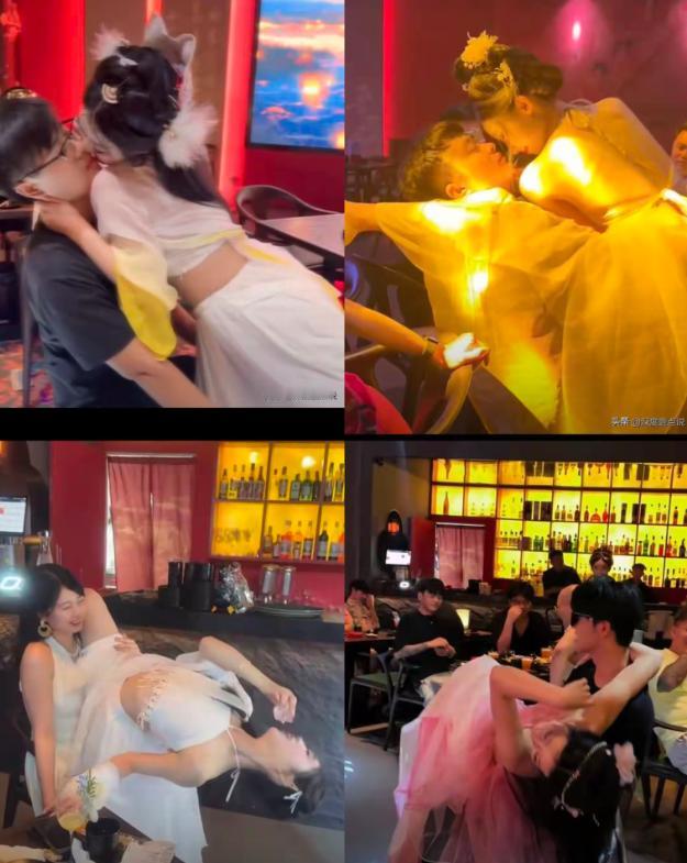 都这样，你告诉我还不“擦边”？杭州烧鸟酒馆！真的把“擦边”玩明白了！打着才艺