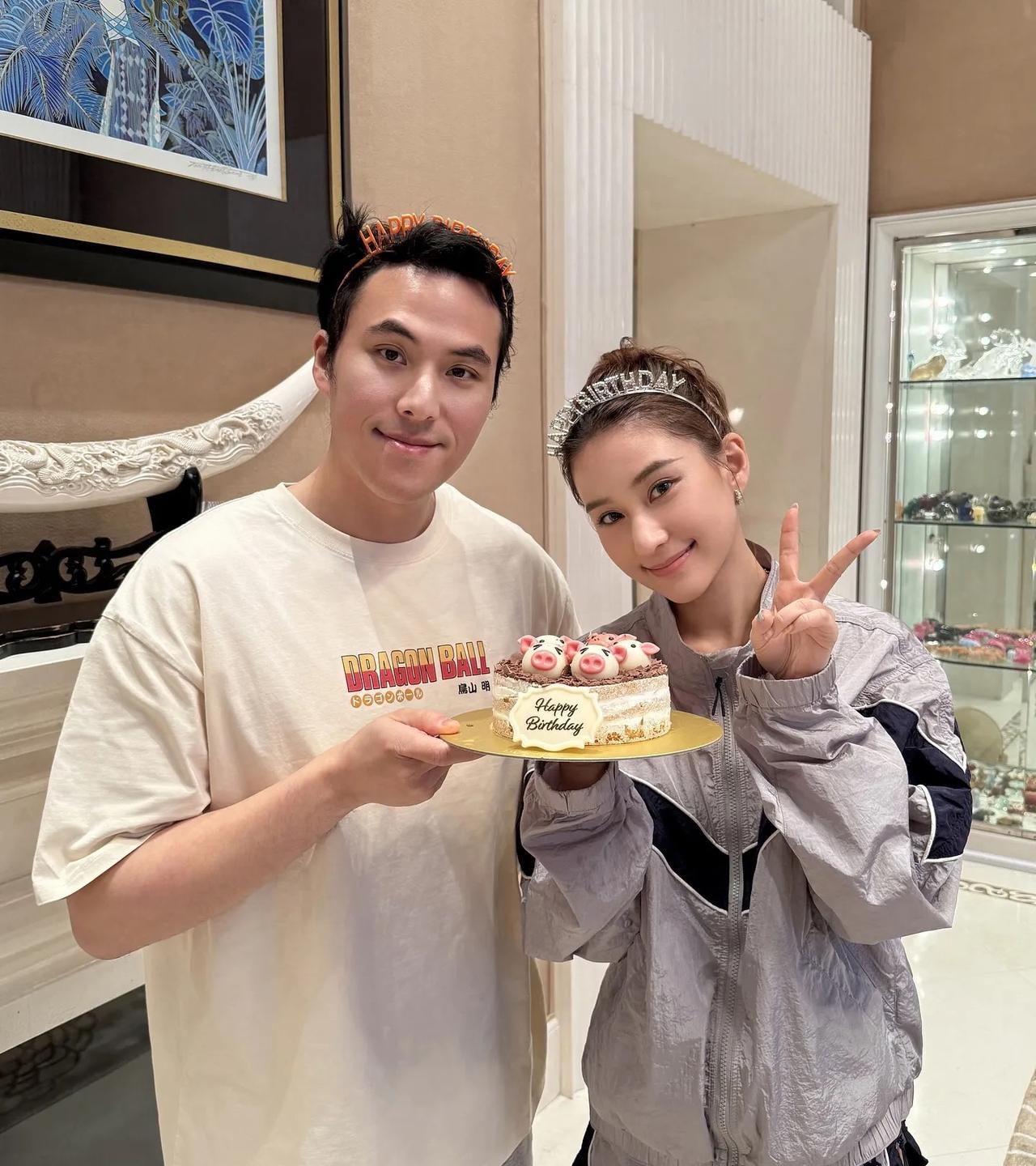 #万能生活指南#生日快乐呀！5月9号是赌王一对龙凤胎何超莲同何猷启的34岁生日，