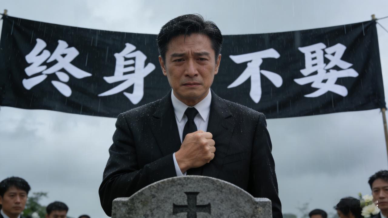 誓言不是枷锁，深情贵在真诚当64岁的黄日华被曝好事将近，五年前葬礼上“终身