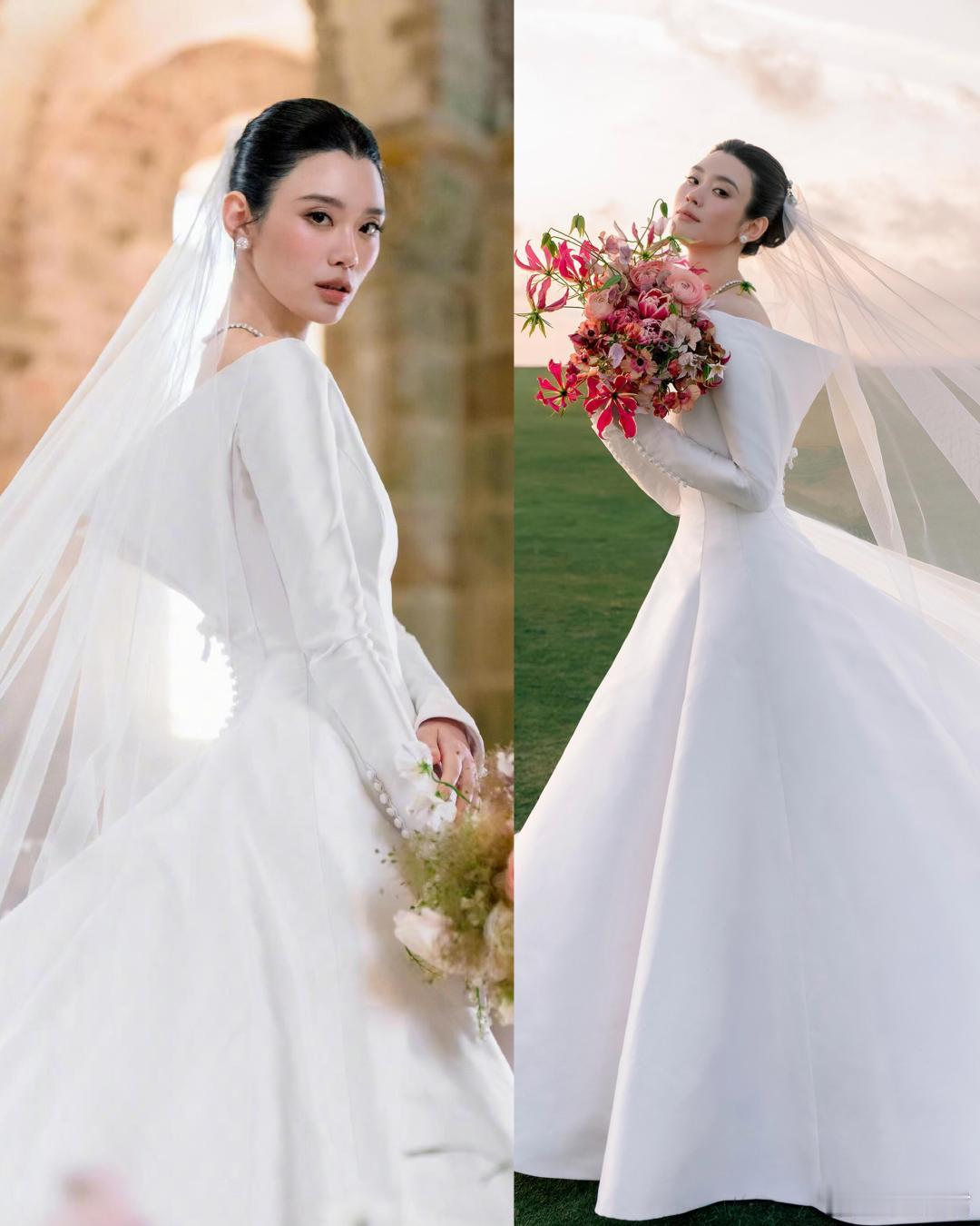 奚梦瑶穿了6套礼服奚梦瑶大婚穿了6套礼服奚梦瑶大婚穿了6套礼服，都没有复杂繁琐的