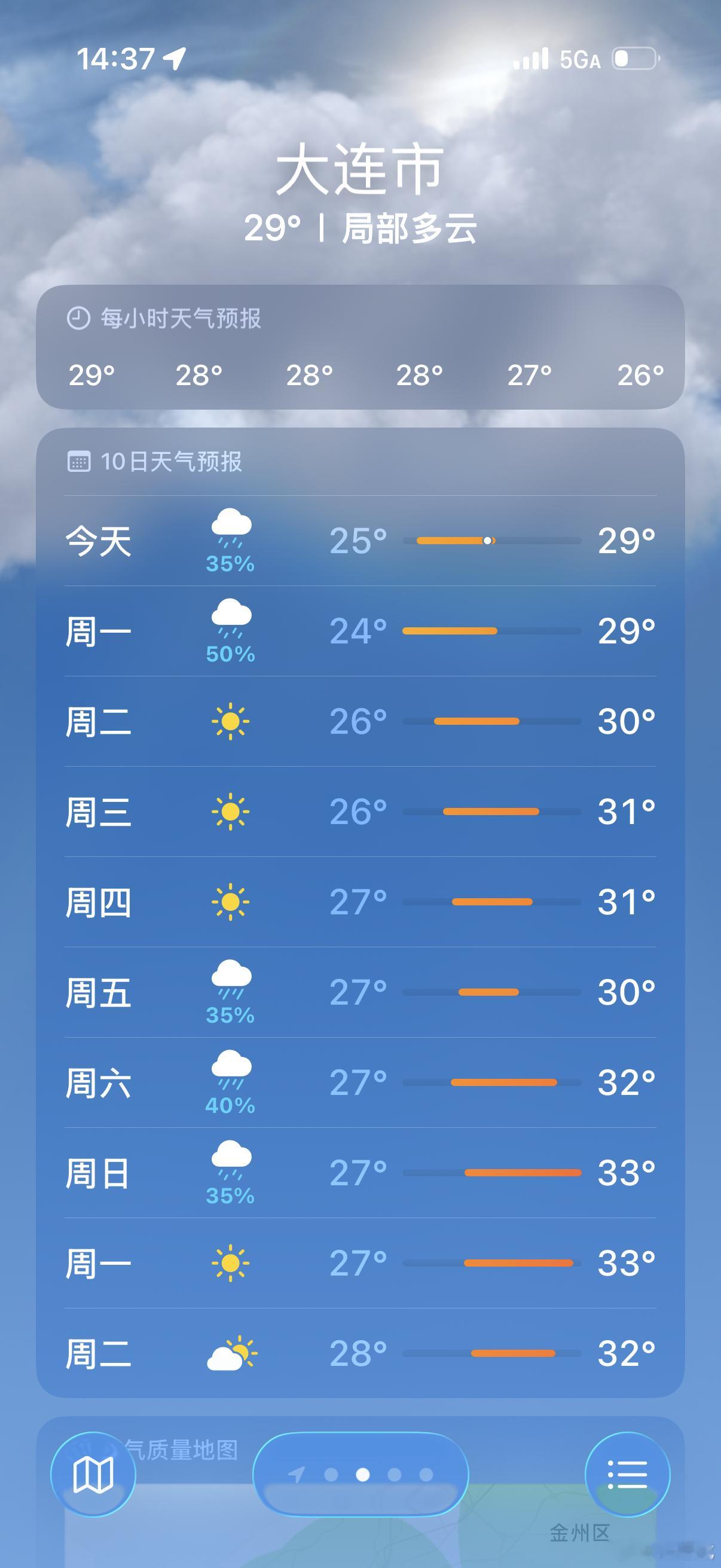 大连太热了！等我忙完，打算带孩子回长春待待回家看看梅花鹿不知道长春最近天气怎么样