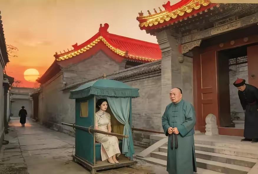 乾隆偶然见到和珅的妻子苏氏，见她貌美如花，便动了心思。第二天，宫里太监来传太后懿