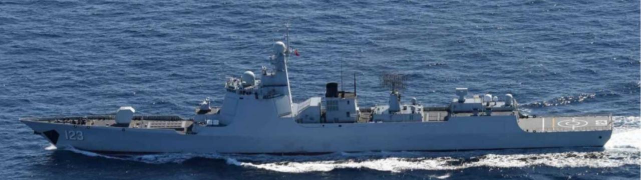 中俄海军同时出现宗谷海峡，052D驱逐舰与北风之神级战略核潜艇擦肩而过！九一八前