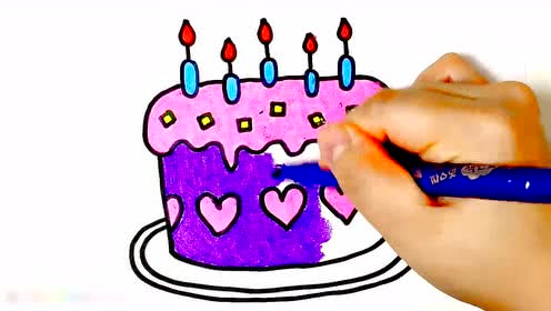 打开 打开 4分钟教你绘画神奇搅拌机与彩虹千层蛋糕 打开 亲子绘画
