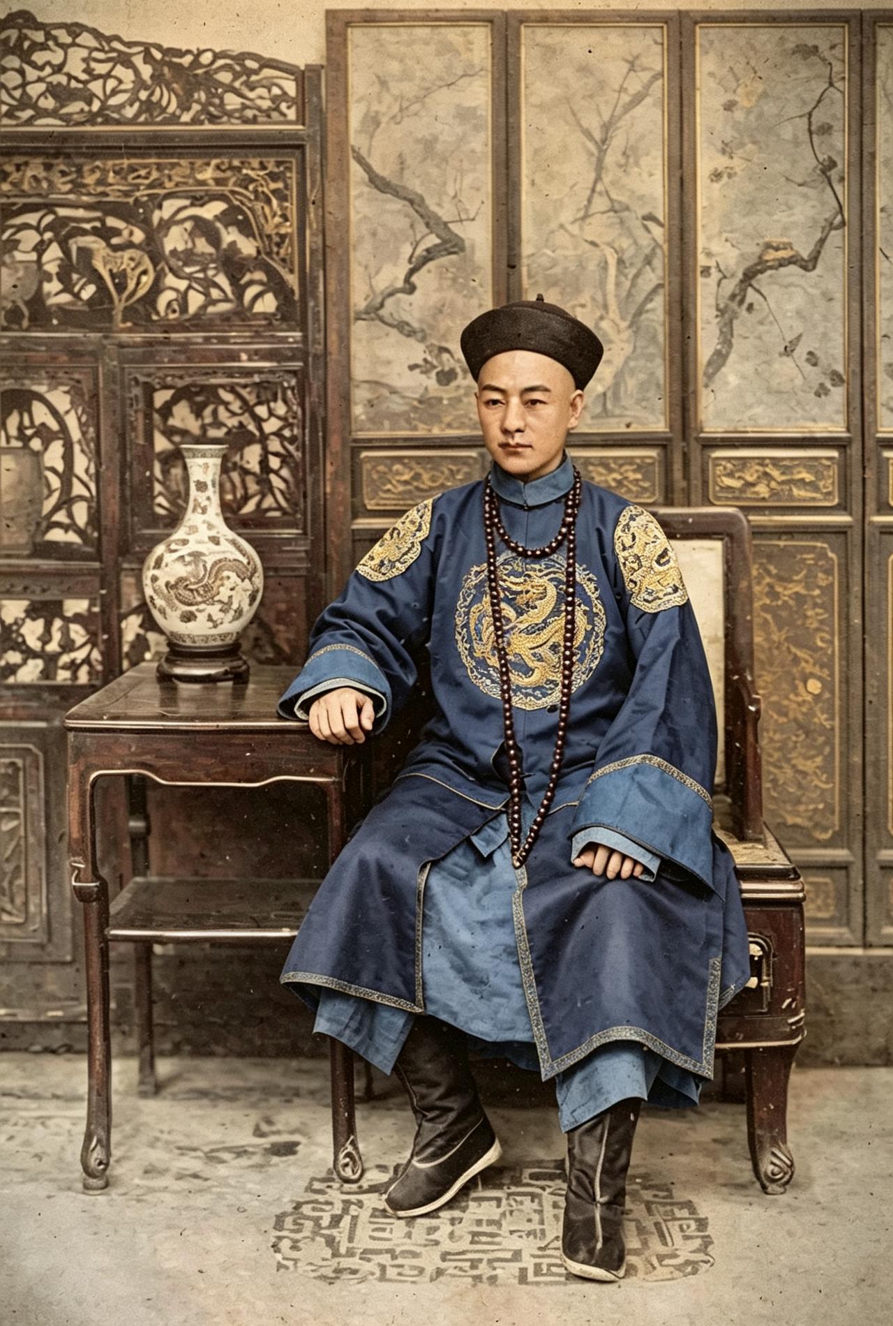 光绪帝在位三十四年，活了三十八岁，共谒陵七次，其中东陵五次，西陵二次。每次都从高