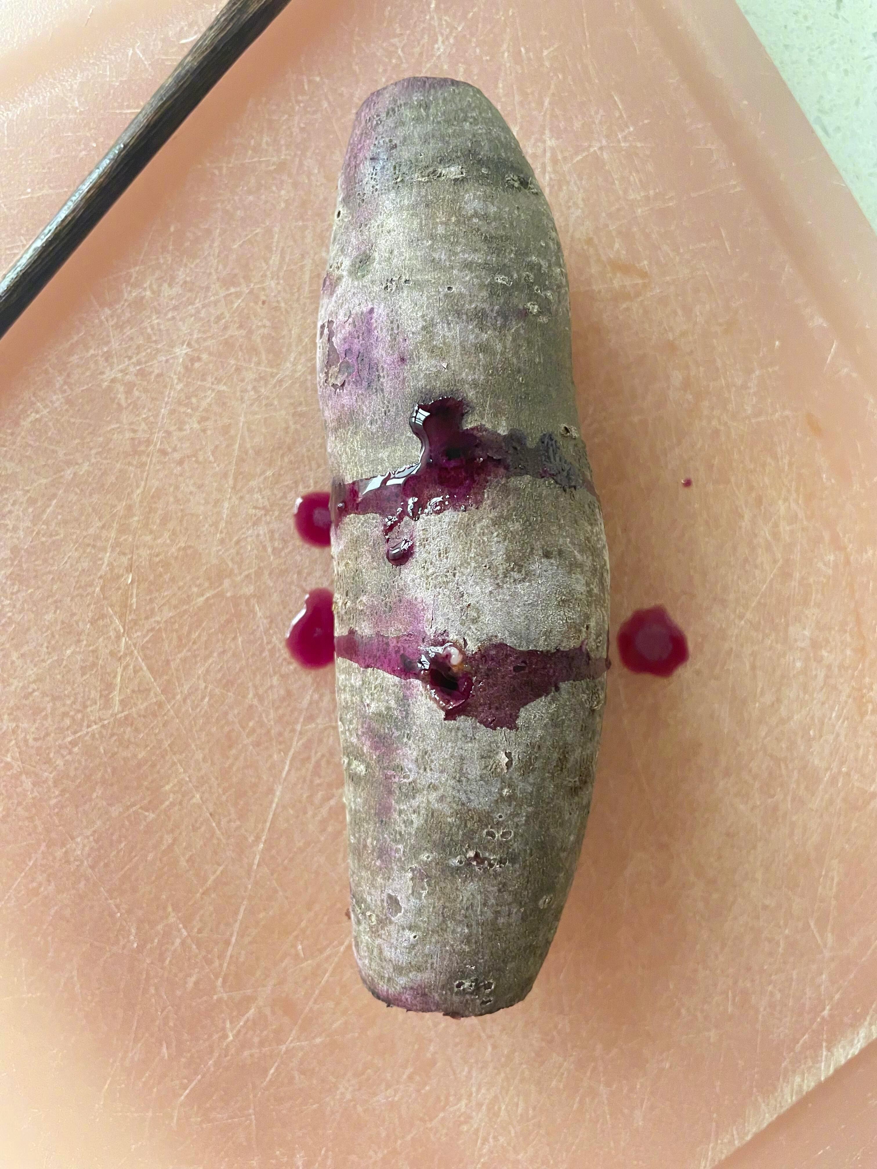 丸辣扎到紫薯大动脉了​​​
