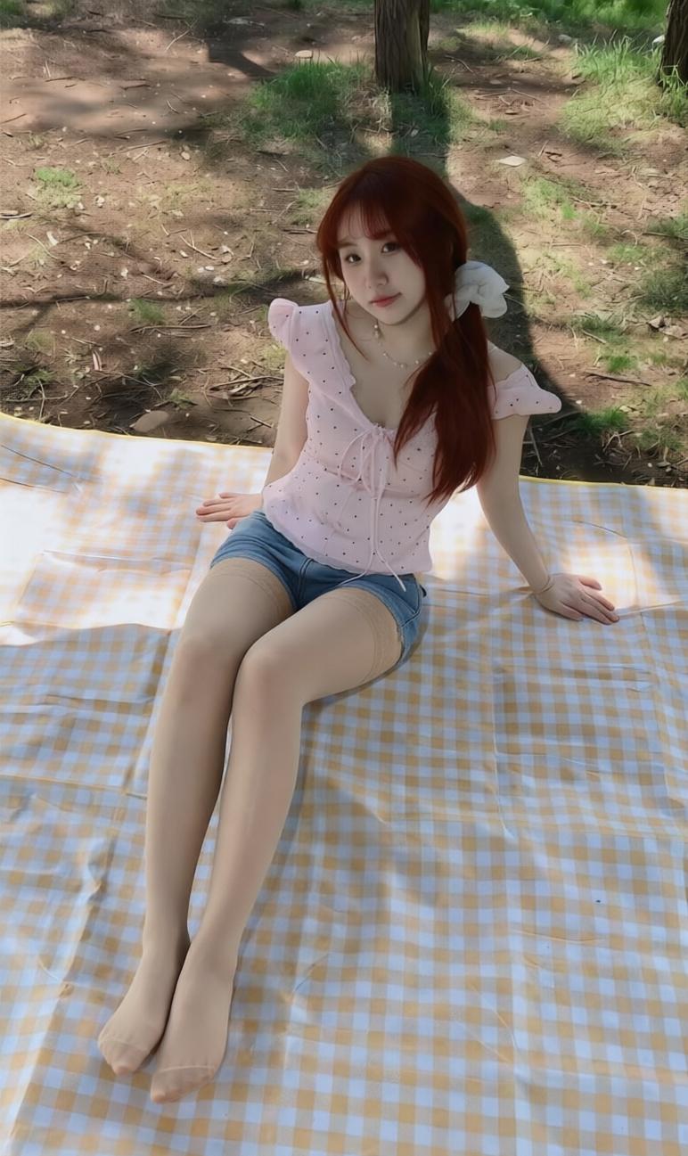 人在画中，画在人中，景美人更美[爱心]