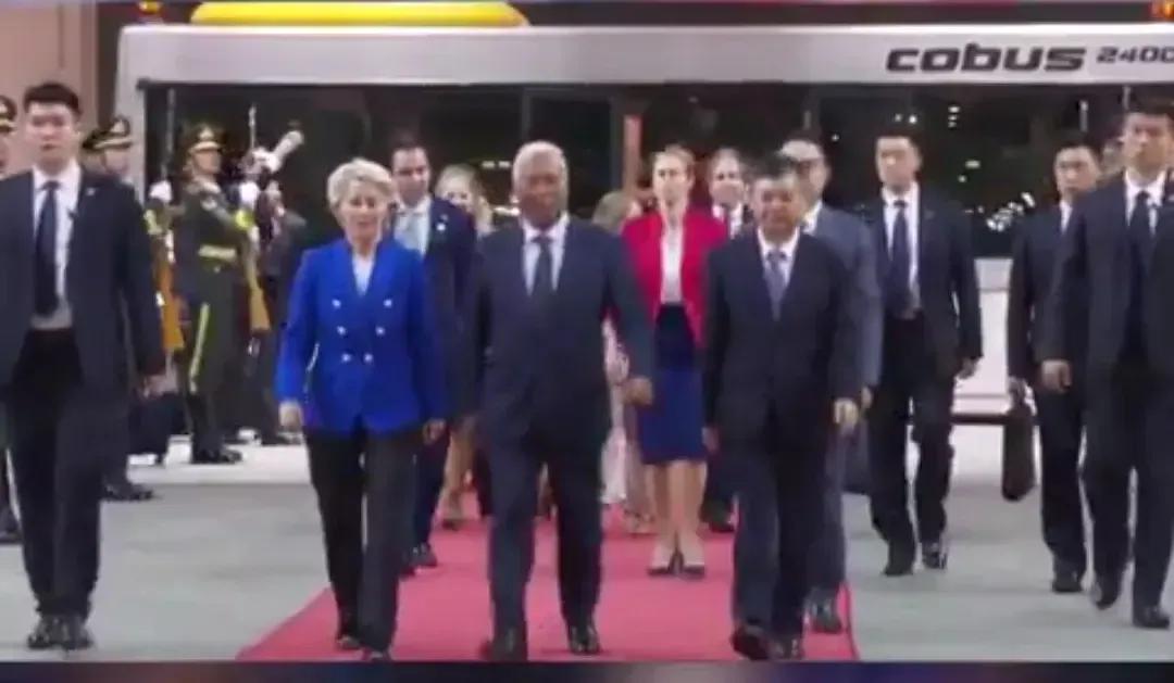 冯德莱恩，反华急先锋，美国最成功的远程养狗案例，偏偏有人觉得她来访，会带来什么积