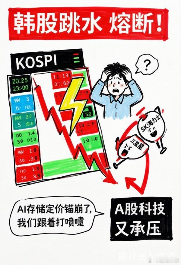 韩国又熔断了——而且是高开低走，把早盘反弹那点念想直接按死。7/29盘面：KO