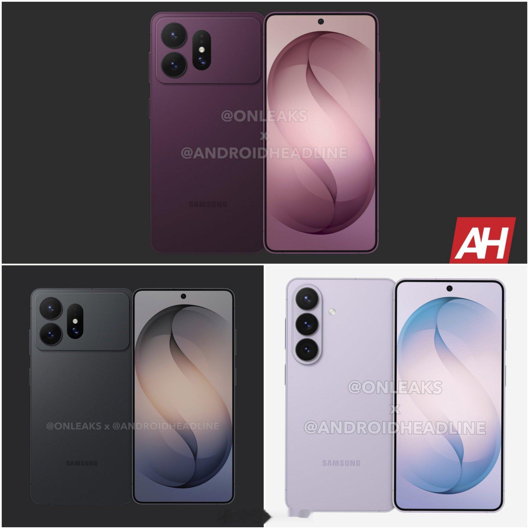 今年不止全员ProMax，还全员横向大矩阵。不过三星GalaxyS27