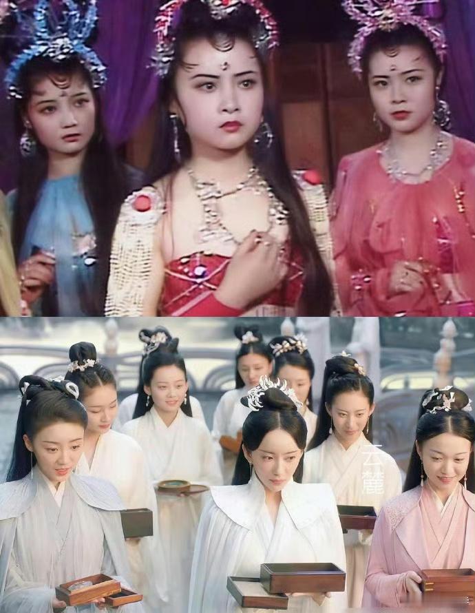 以前的妖精灵动俏皮，自带神秘仙气；现在的妖精却少了那份韵味。反观当下，好多所谓的