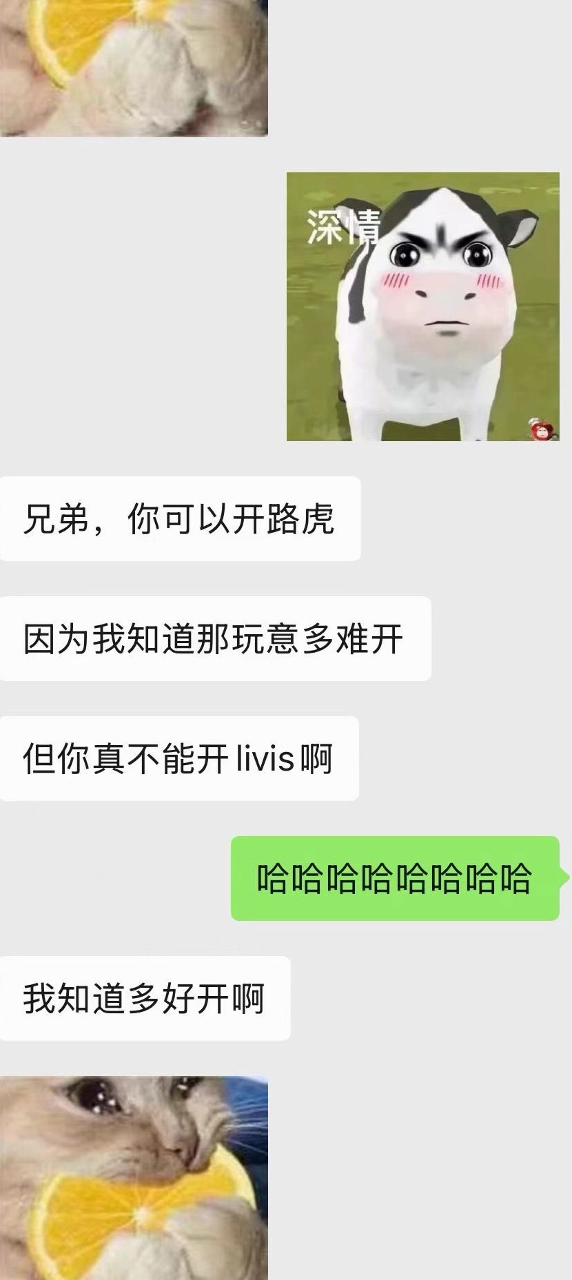 这个小弟弟朋友发给他的话他朋友也一堆车以前都说不怕兄弟苦就怕兄弟开路虎现在他兄