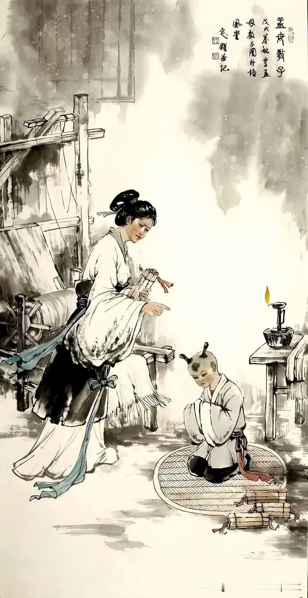 《题画诗》——清·石涛冷淡生涯本业儒，家贫休厌食无鱼。菜根切莫多油煮，
