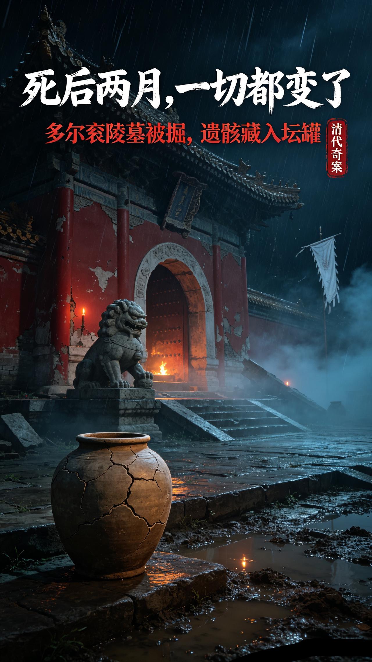 北京挖出多尔衮墓，墓中不见棺椁，尸骨为何装在坛子里？北京曾发现清代多尔衮的墓