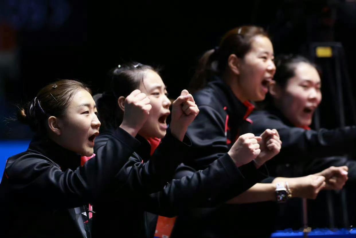 牛逼，我青岛小曼！陈梦的金牌数又➕1！给力，我大山东女团！决胜局让二追三，时隔1