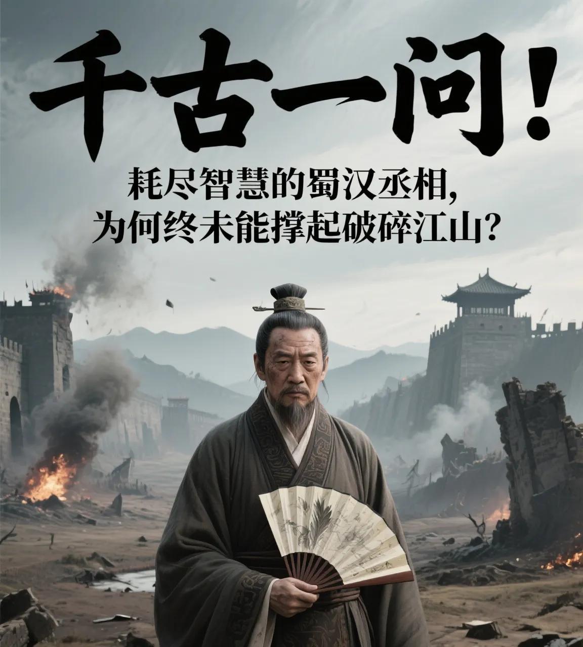 千古一问：耗尽智慧的蜀汉丞相，为何终未能撑起破碎江山？"丞相撑住啊！"五丈原