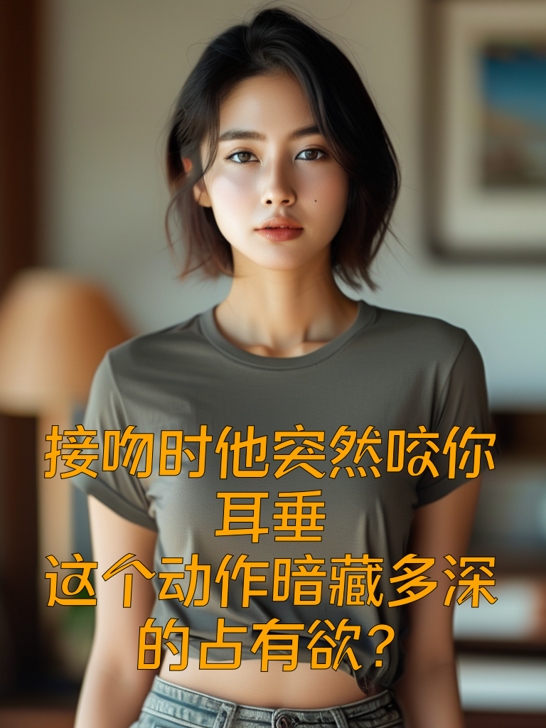 接吻时他突然咬你耳垂…这个动作暗藏多深的占有欲？