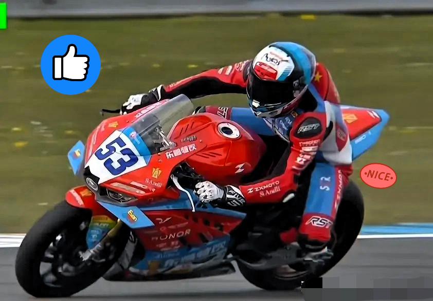 张雪机车太可惜了！第四名！这场比赛输的挺冤枉，前面一直领跑，直到倒数第六圈开