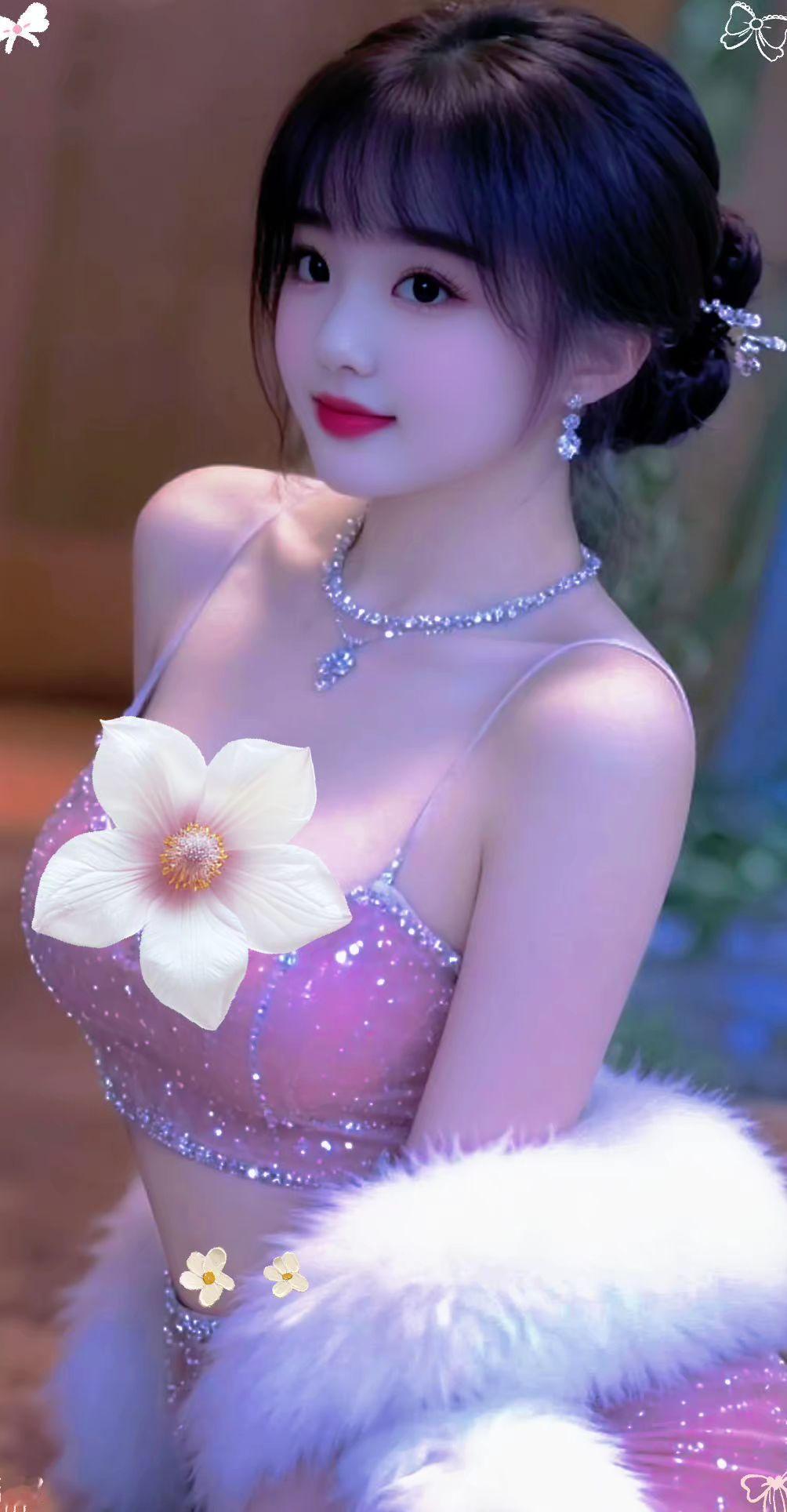 小美女一枚小姐姐微笑女孩