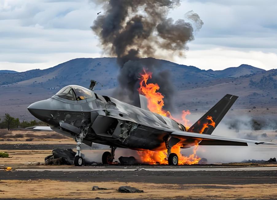 美军到目前为止确认损失的航空装备如下：1架F-35A隐身战斗机损伤3架F-1