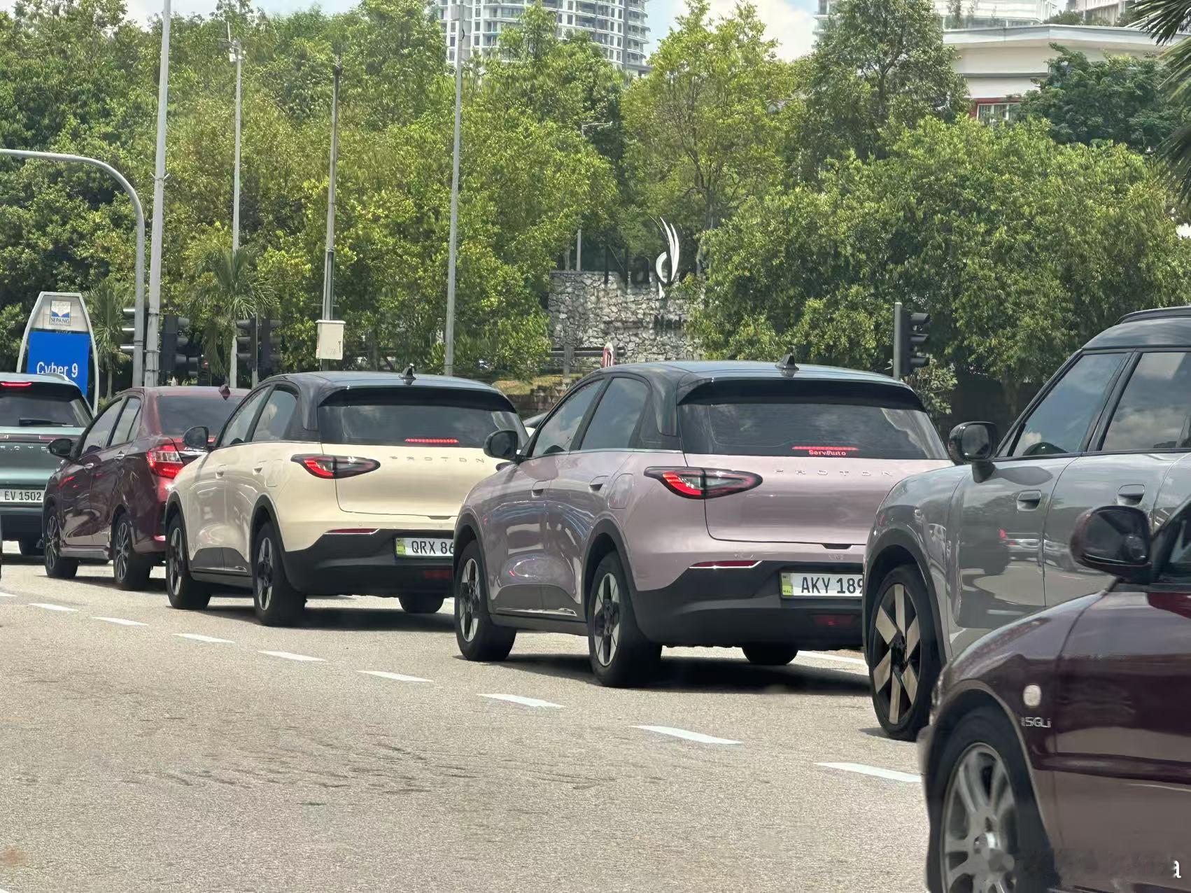 银河E5车友群发来一张图，我才意识到我很久没看宝腾e.MAS系列马来西亚销量如何