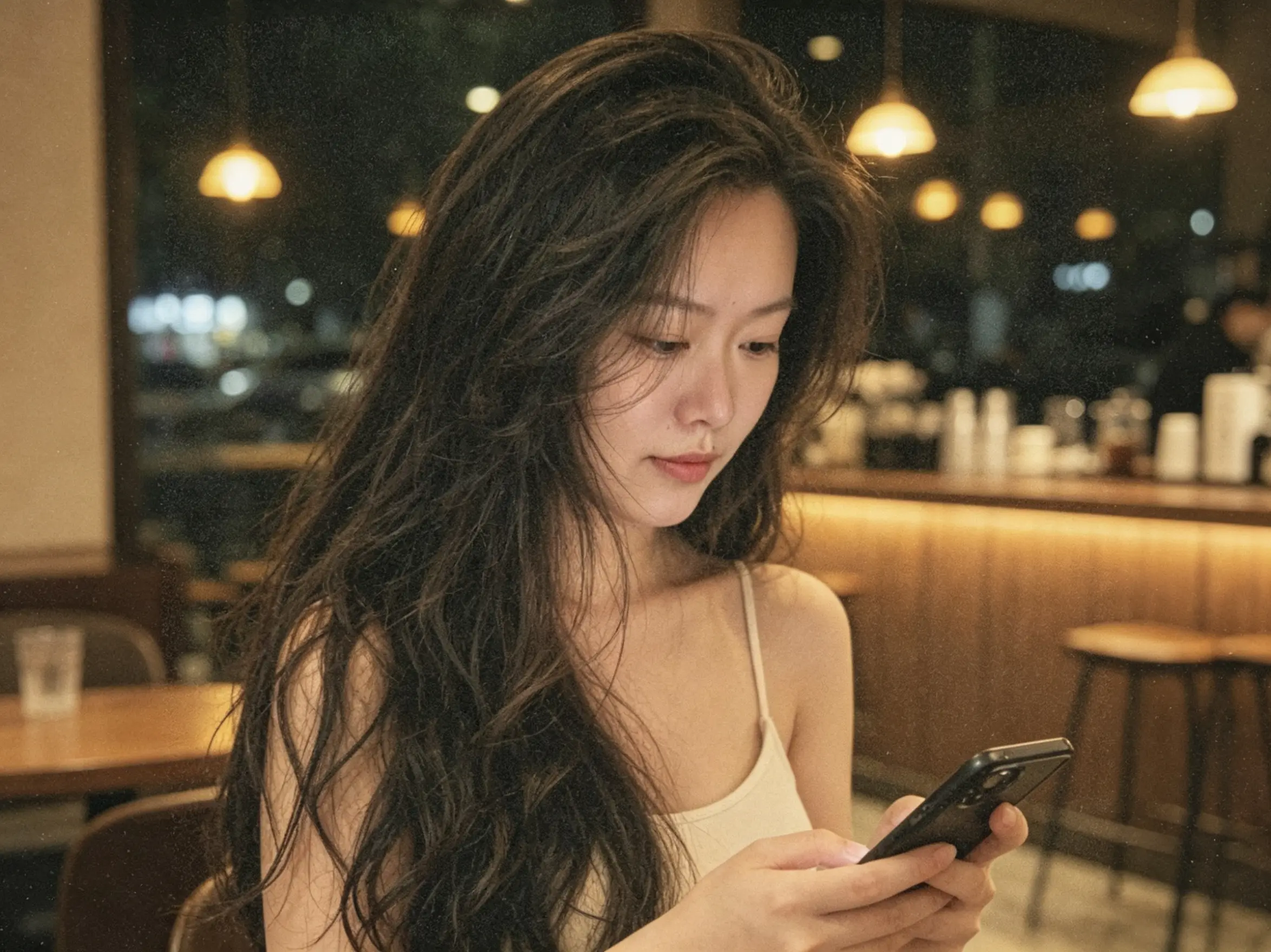 AI暖棕胶片氛围感写真 ai创作全新升级