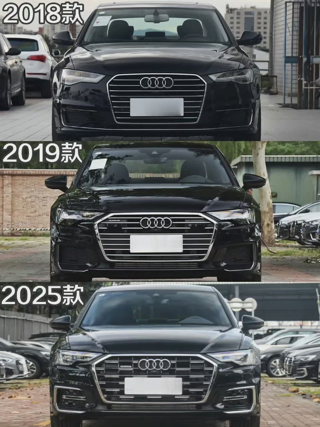 奥迪A6L前脸进化史，你更喜欢哪款？