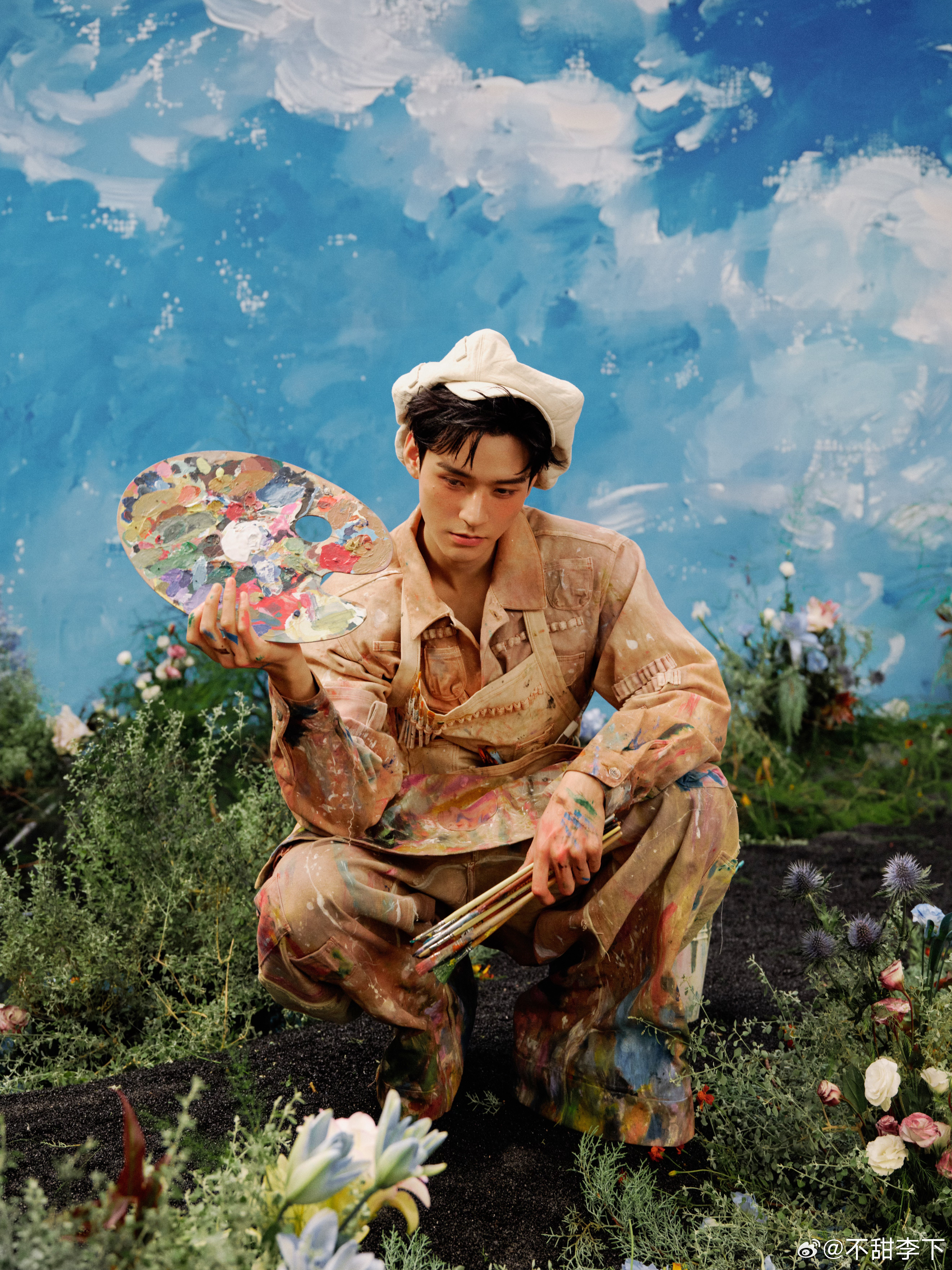 俊俊在模特赛道真是眉清目秀