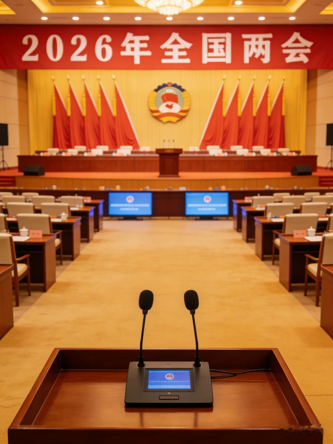 定了！2026全国两会时间公布，新闻中心今天正式启用🔥2026年2月27日，全
