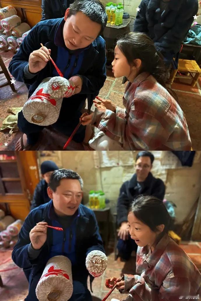 姚晨儿女近照，12岁土豆身高超一米七，小茉莉眼睛像爸嘴巴随妈！