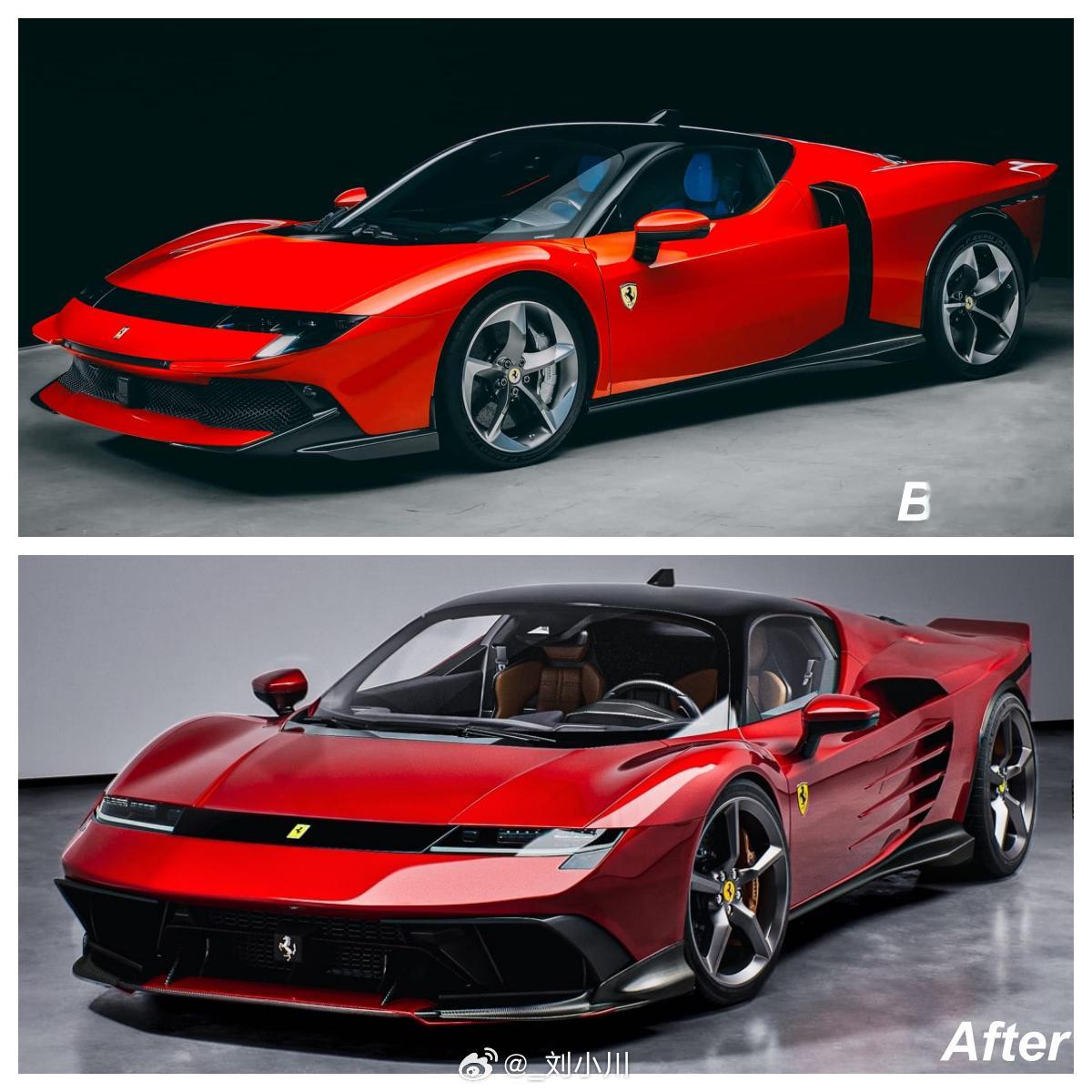 法拉利法拉利849Testarossa对法拉利849Testarossa进