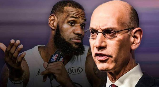 NBA总裁亚当肖华这回尴尬了！原以为公开表示联盟需要依据詹姆斯决定下家来制定赛程