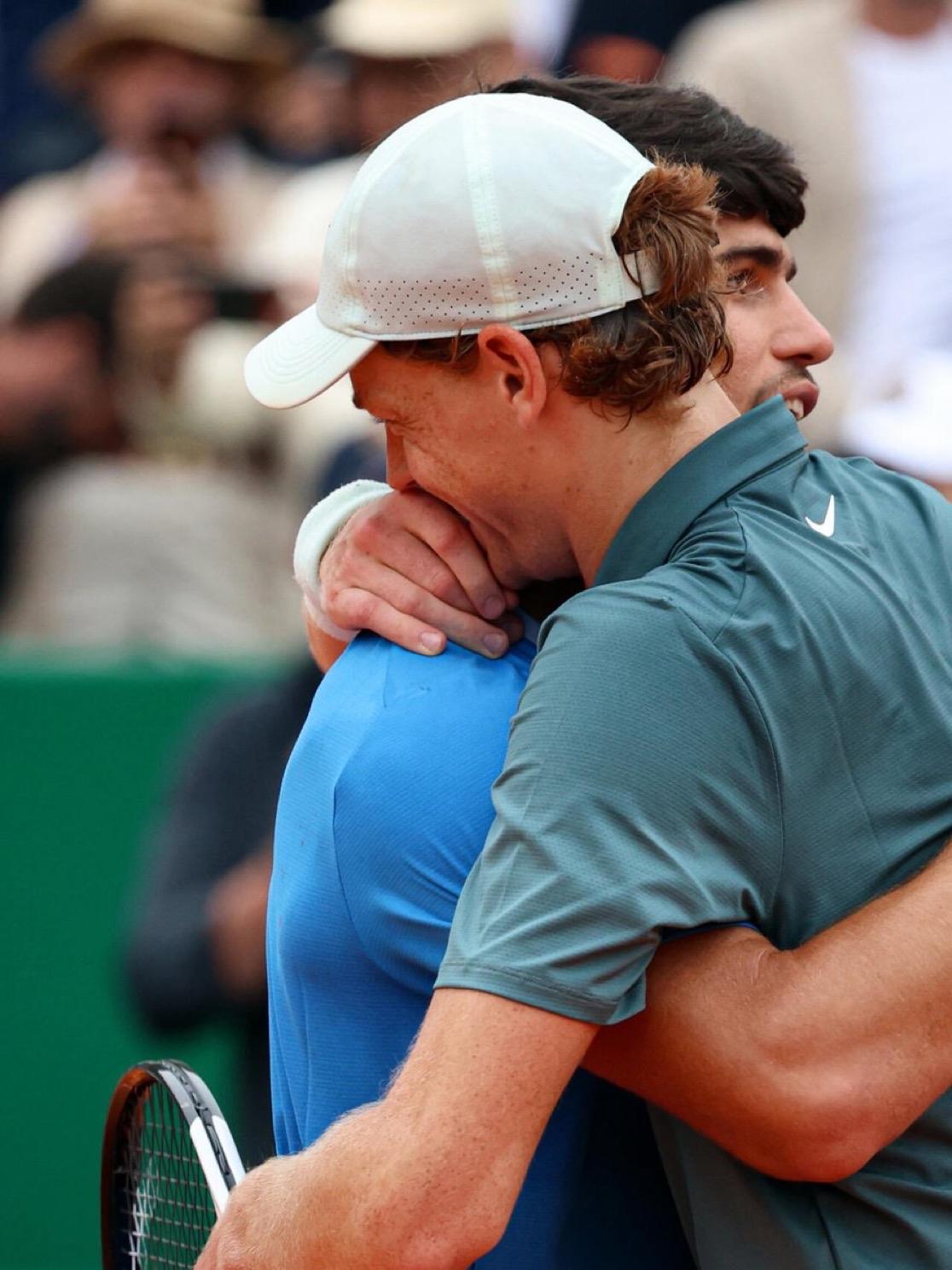 网球有約｜场上对手场下朋友，惺惺相惜，羡慕卡洛斯·阿尔卡拉斯谈观看扬尼克·辛纳