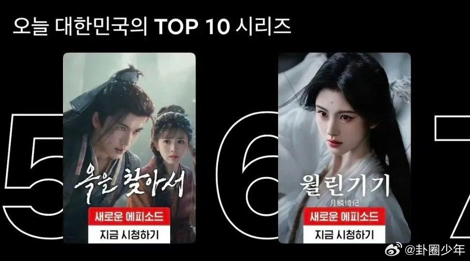 月鳞绮纪韩国网飞已进入前十月鳞绮纪韩国网飞前十月鳞绮纪韩国网飞已进入前十，国