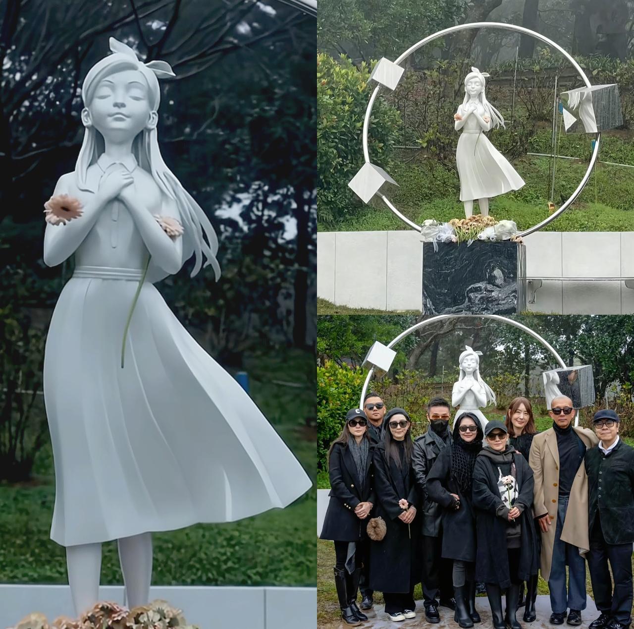 看完大S的雕像，我只想说，这雕像和大S有什么关系？大S去世一周年，她