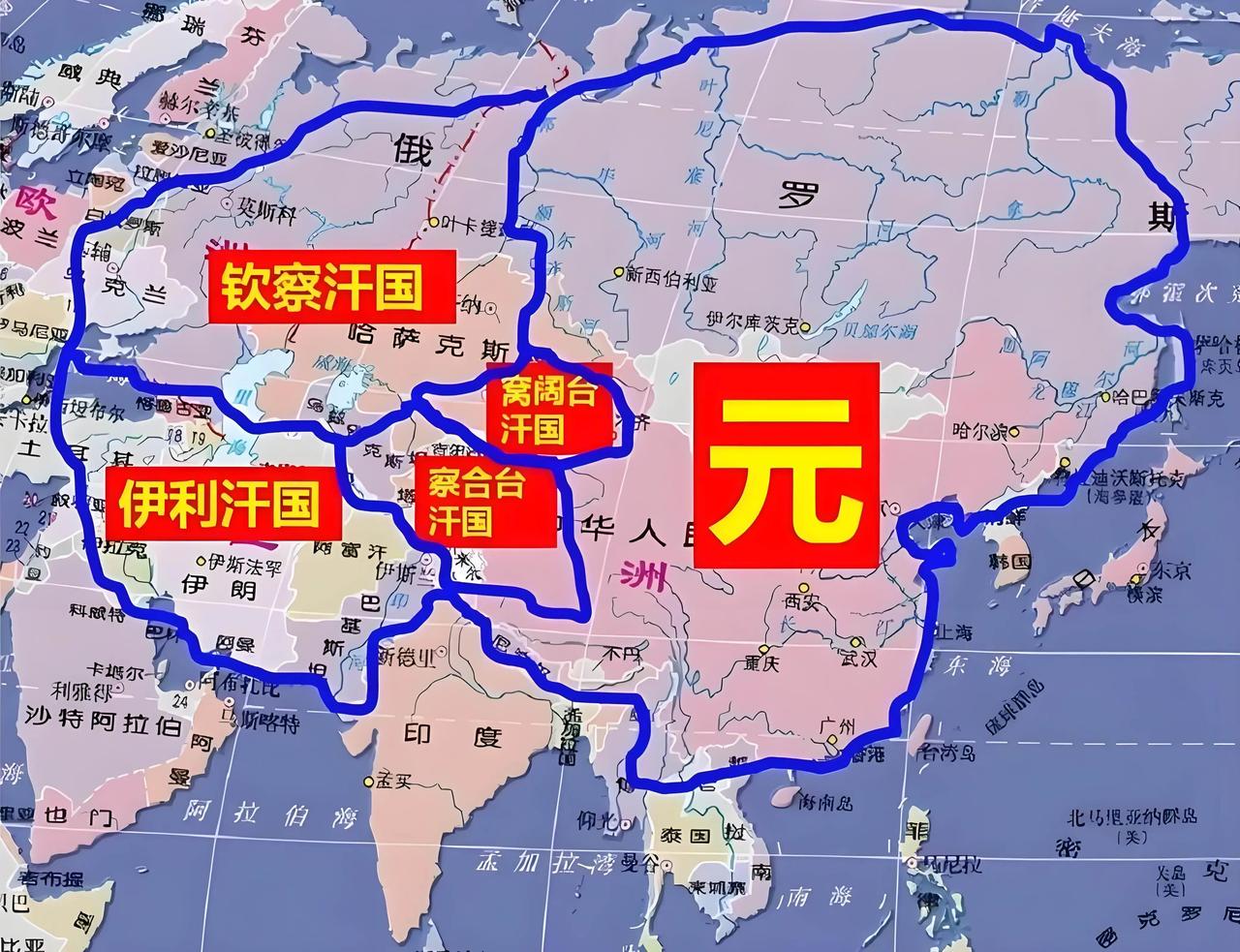 元朝疆域的“正本清源”，是将后世混淆的控制区与统治区明确区分：统治区是行省制覆盖